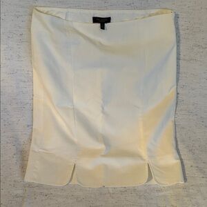 The Limited White Pencil Skirt